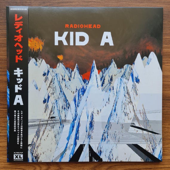 Radiohead – Kid A Vinyl / Records / Japanese Press - Etsy