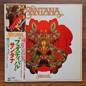 Santana – Festival Vinyl / Records / Japanese Press