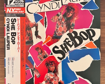 Cyndi Lauper – She Bop / Vinyl / Records / Japanese Press