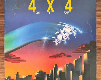 Casiopea – 4 × 4 (Four By Four) / Vinyl / Records / Japanese Press