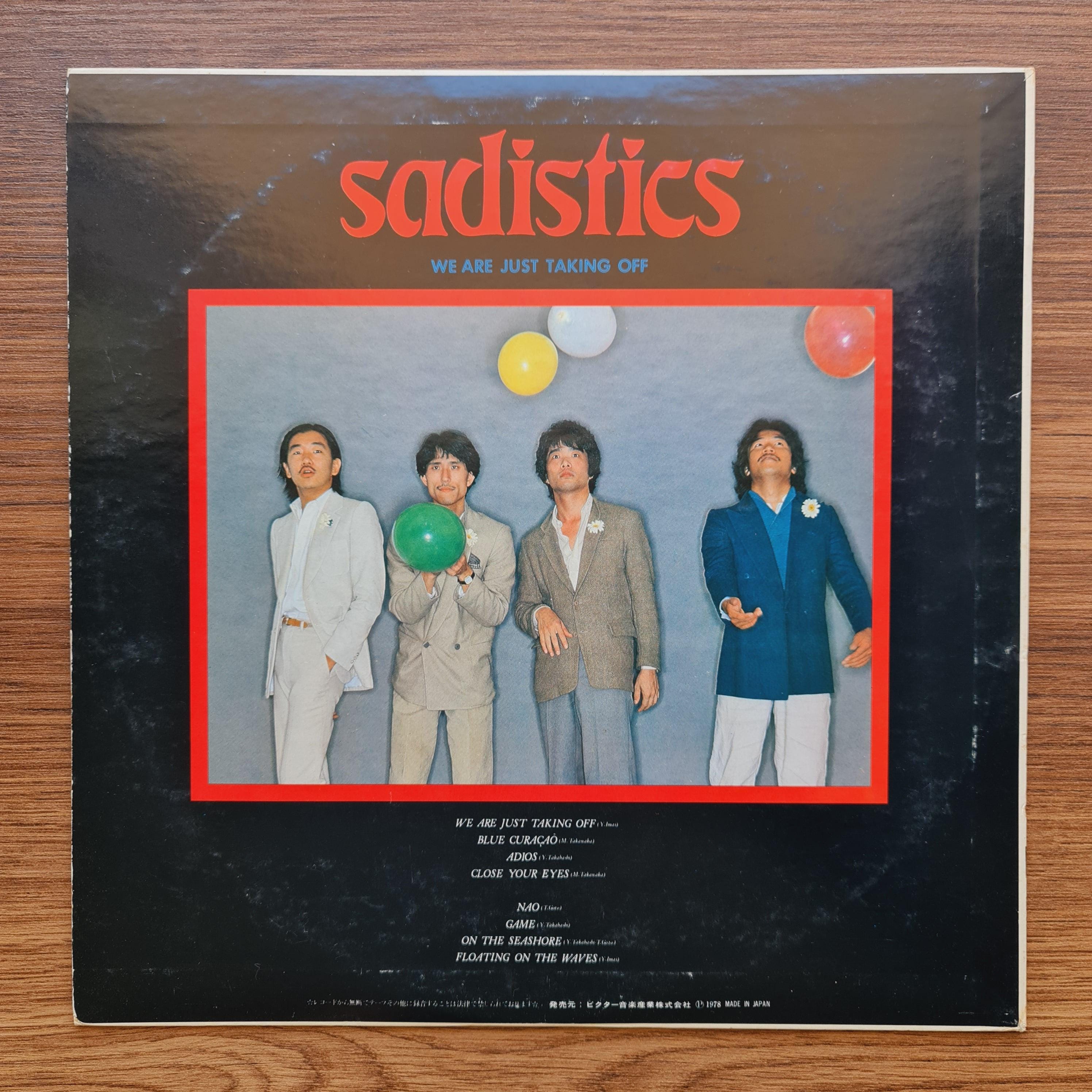 Sadistics – We Are Just Taking off Vinyl / Records