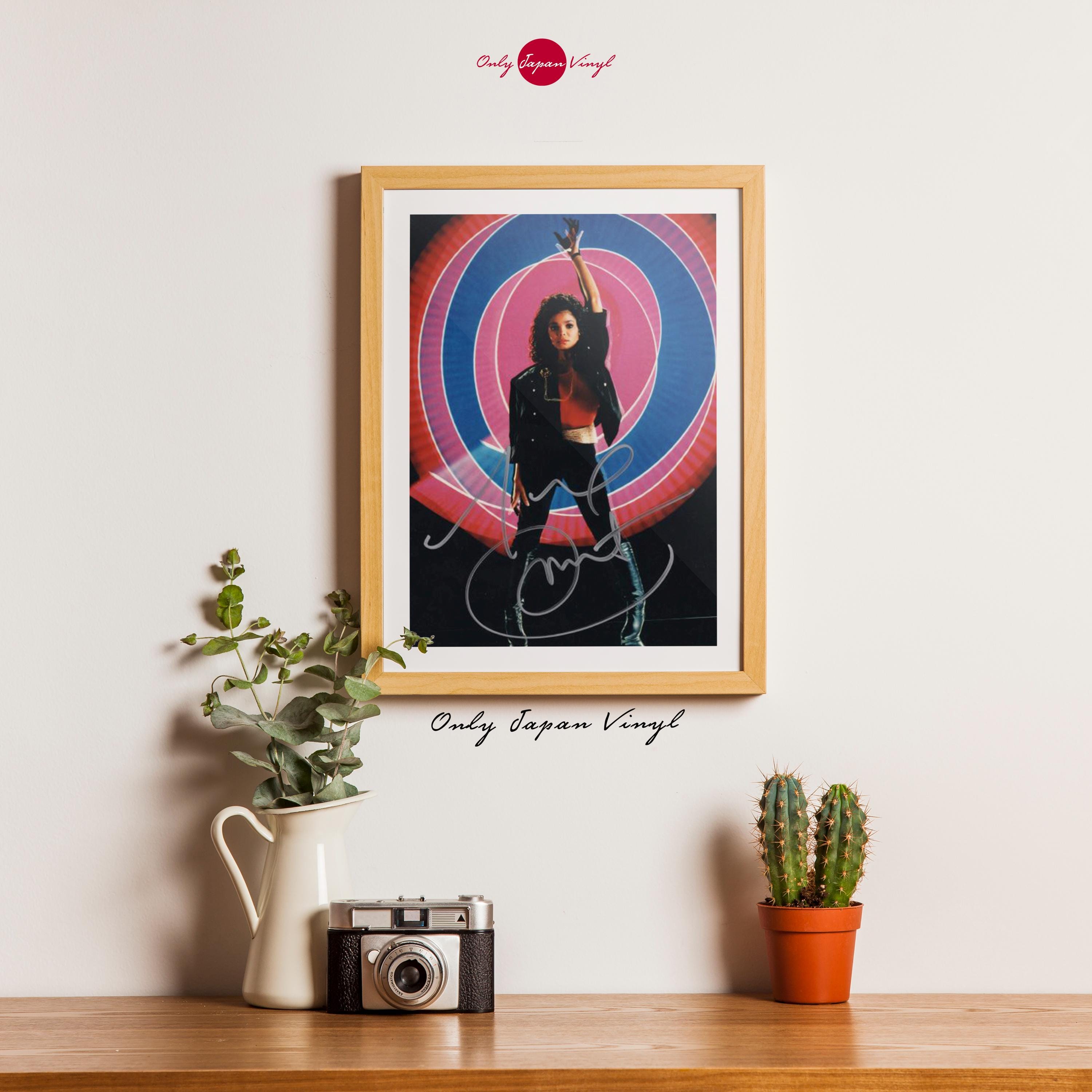 Janet Jackson Autographed Signed - Etsy