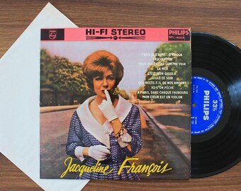 Jacqueline François – Paris Je T'aime (10'' Vinyl) Records / Japanese Press