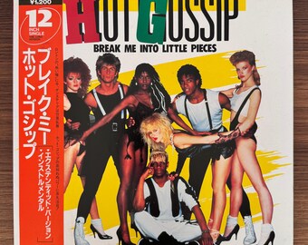 Hot Gossip – Break Me Into Little Pieces / Vinyl / Records / Japanese Press