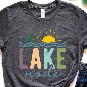 Lake Mode Shirt: Soft Cotton Lake Trip T-Shirt