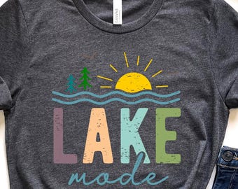 Lake Mode Shirt: Soft Cotton Lake Trip T-Shirt