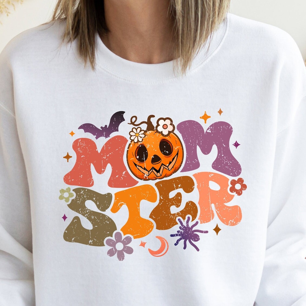 Momster Halloween Sweatshirts, Couples Halloween Hoodie, Momster Sweatshirt, Halloween Momster Shirt, Mom Halloween, Dad Halloween New Hoodie