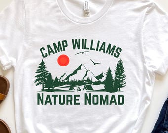 Custom Family Camp T-Shirt: Personalized Camping Trip Shirt
