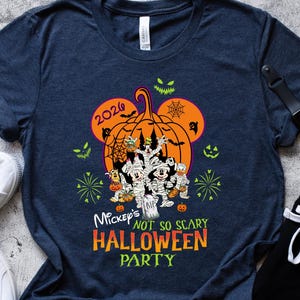 Disney Halloween 2026 Shirt, Mickey Not So Scary Party, Disney Halloween Shirts, Disney Spooky Shirt