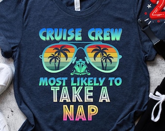 Custom Family Cruise Shirts, Custom Cruise Crew 2026 Shirt: Family Group Shirts, Funny Cruise Sayings Shirt