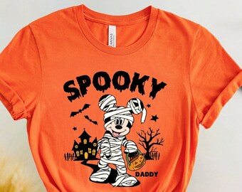 Custom Disneyland Halloween Shirt: Spooky Mickey Mouse Tee