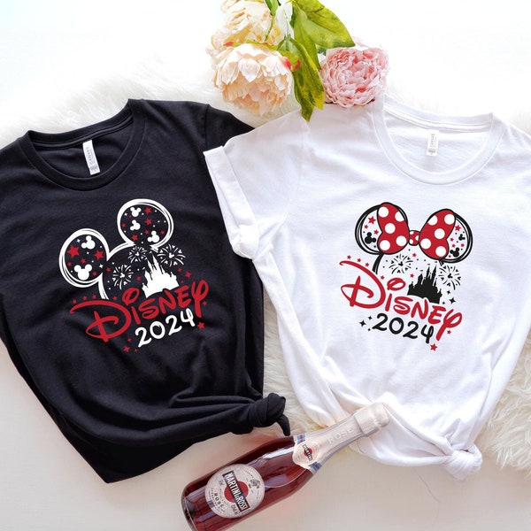 2024 Disney Family Vacation Shirts, Disney Family 2024, Disney Castle 2024 Shirts, Custom Disney Family Matching Tshirt, Disney Trip Tees