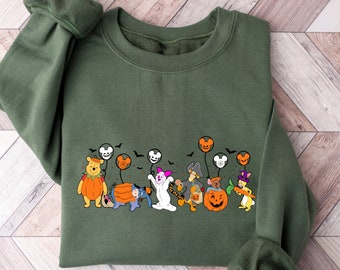 Winnie the Pooh Halloween Shirt: Disneyland 2025, Pooh & Friends