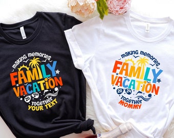 Family Vacation 2025 T-Shirt: Matching Summer Trip Tees