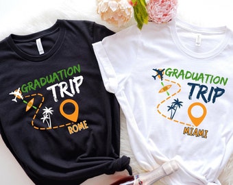 Graduation Trip 2026 Shirt: Custom Girl TripTee