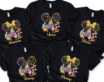 Aangepaste Disney-shirts voor familieuitjes, bijpassende Disneyland 2026-T-shirts