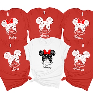 Disney Family Shirts 2025, Disney Trip Shirts, Custom Family Disney Shirts, Disneyworld Shirts Family 2025, Disneyland Shirt, Couple Shirt,