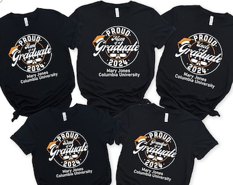 Proud Graduate 2025 Shirt: Custom Photo Graduation Tee