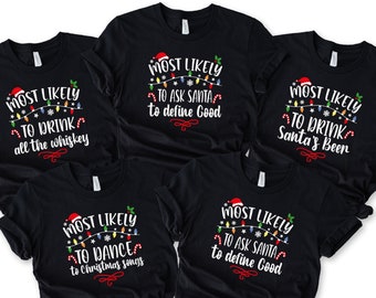 Lustiges Weihnachten Familie Shirt: Wahrscheinlich, T-Shirt