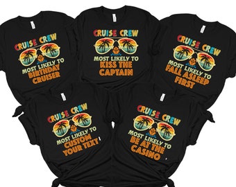 Funny Cruise Shirts: Matching Family Vacation 2025
