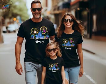 Custom Disney Family Vacation 2026 Shirt, Matching Disneyland Trip Tees