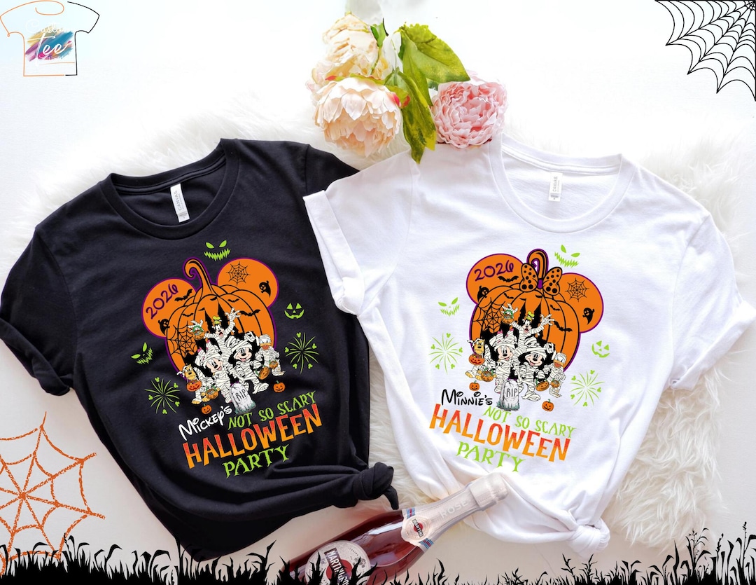 Mickey & Minnie Halloween Party 2026 T-shirt - Not so Scary
