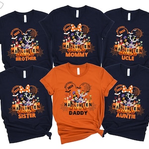 Halloween Disney Cruise Line Family shirts, Disneyland Halloween Trip tees, Disney Halloween Cruise, Matching Disney Halloween Cruise Shirts