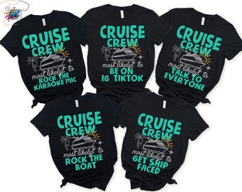 Cruise Crew T-Shirt, Matching Vacation Shirt, 2027 Group Trip Tees, Family Summer Trip shirts