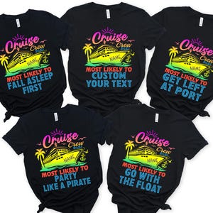 Kundenspezifisches Familien-Kreuzfahrt-Crew-Namenshemd 2026 Hemden: Passende Urlaub 2026 T-Shirts