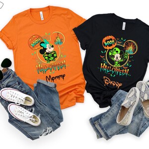 Custom Disney Halloween Family 2026 Shirts, Disneyland Spooky Shirt, Soft Cotton Blend image 5