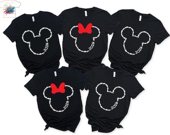 Disney 2026 Family Vacation Shirts, Mickey & Minnie Mouse