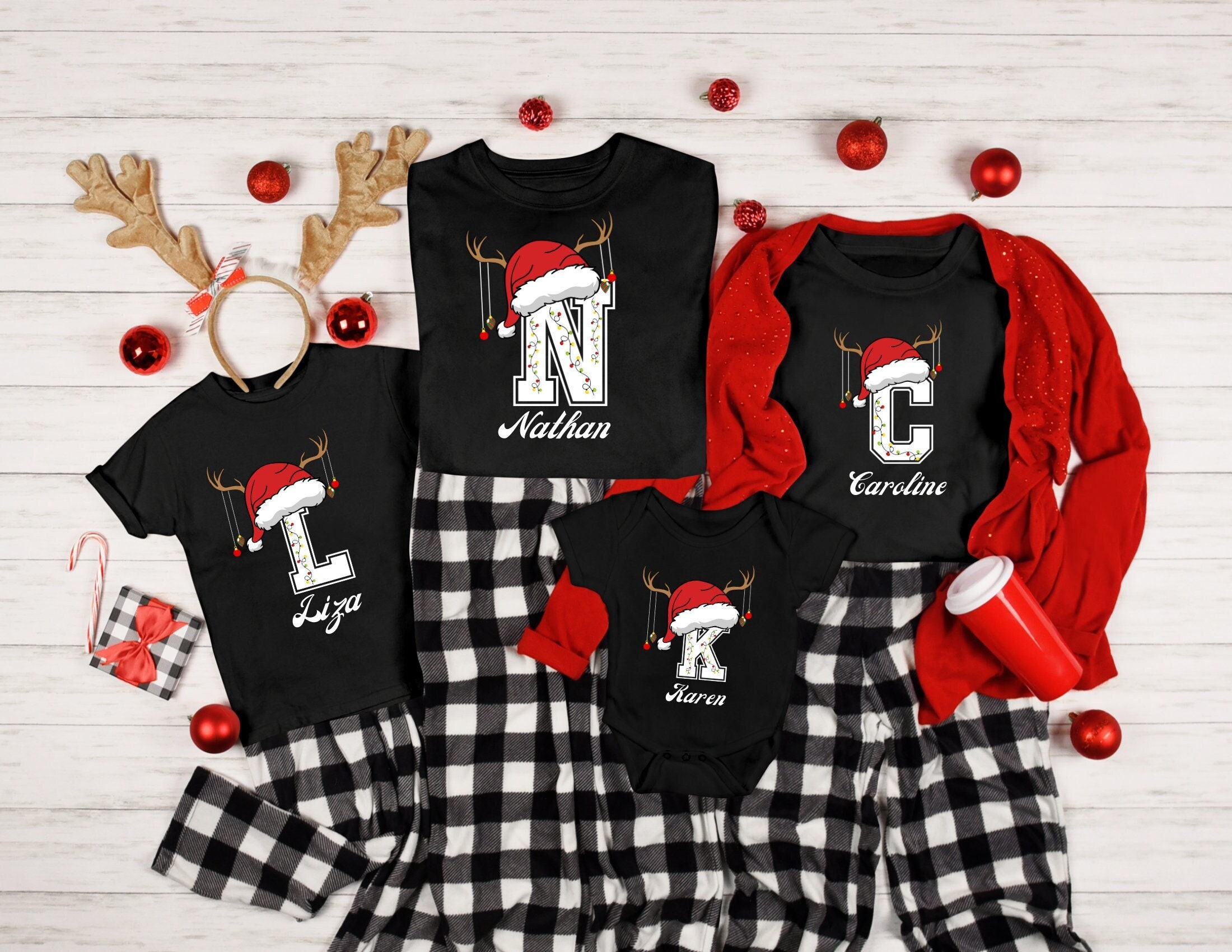 Custom Family Pjs Etsy Canada
