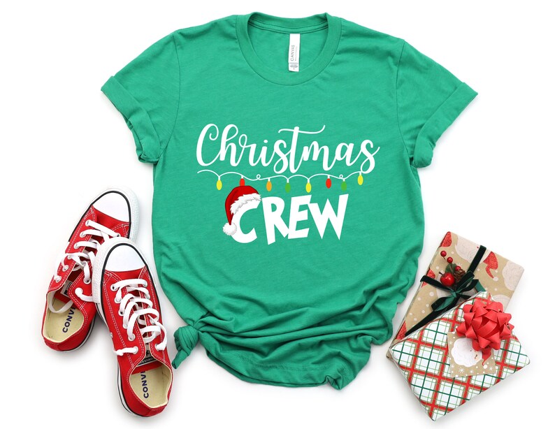 Christmas Crew shirt,Festliches Shirt, Family Matching Tee, Funny Xmas Pajama, Grinch Shirt, Christmas Matching Shirts, Weihnachts-T-Shirt, Christmas Shirt, X-Mas T-Shirt, Weihnachtsmode, Wintershirt, Nikolaus Shirt, Weihnachtstextilien