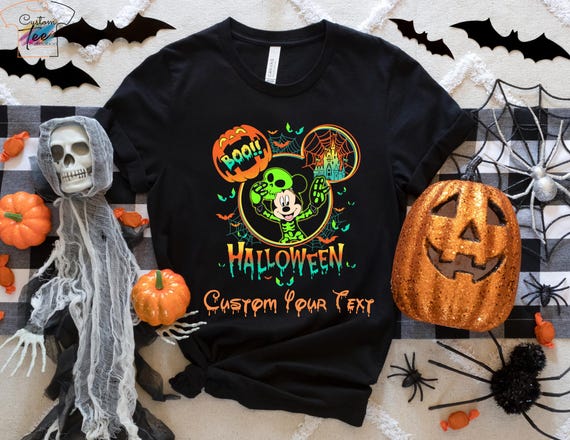 Custom Disney Family Halloween 2025 Shirts, Disney Halloween Shirts, Disney Halloween Family Shirts, Custom Family Disney shirts, Halloween