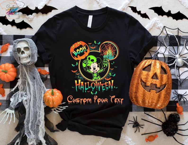 Custom Disney Family Halloween 2025 Shirts, Disney Halloween Shirts, Disney Halloween Family Shirts, Custom Family Disney shirts, Halloween