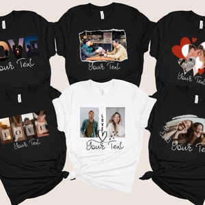 Custom Photo Tshirt, Custom Family Picture T-shirt, Custom Shirt With Photo, Personalized Family Picture Tee, Custom My Pet Photo Shirt,
