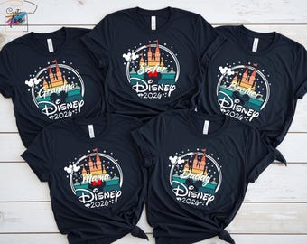 Disney Custom 2026 Shirt, Custom Disney Family Vacation shirts, Disney Family tee, Disney Matching Shirt, Disney 2026 Trip,Family Disneyland