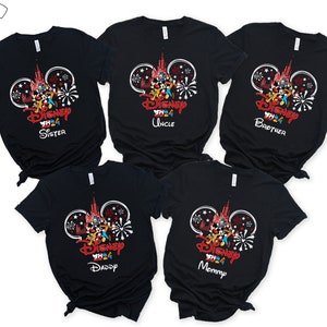 Personalized Disneyland Shirt, Disney Castle, Disney Family, Custom Disney Famile Shirts, Family Disney Tees, Matching Disney T-shirt,