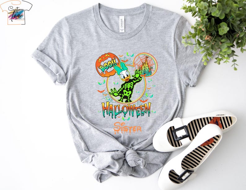 Custom Disney Halloween Family 2026 Shirts, Disneyland Spooky Shirt, Soft Cotton Blend image 7
