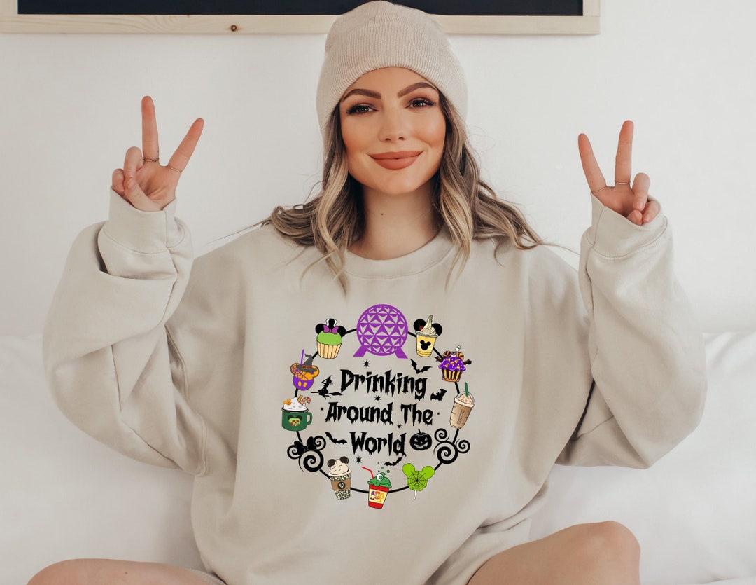 Drinking Around the Word, I Am Here for the Drinks, Family Shirt