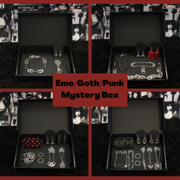 Emo/Punk/Goth/Alt Jewelry Mystery Box