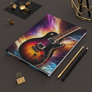 Music Lover&#39;s Matte Hardcover Journal: Composing Harmonious Notes