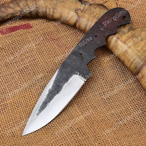 Hunting Knife 1095 Steel Blank blade, Camping Knife, Blank blades, Skinner knife blank, Knife material, High carbon Steel Handmade Knives