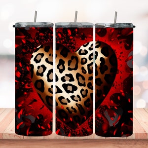 Valentine Tumbler Wrap, Valentine 20oz Skinny Tumbler Designs, Valentine Sublimation Designs, Valentines Day Tumbler Wrap - PNG