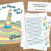Oh the Places You'll Go Printable Instructions - Etsy