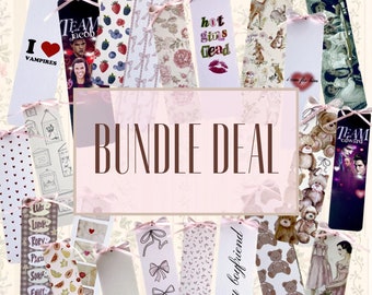 three bookmarks of your choice BUNDLE DEAL <3