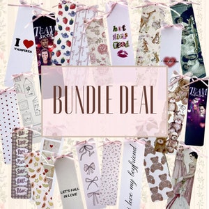three bookmarks of your choice BUNDLE DEAL <3