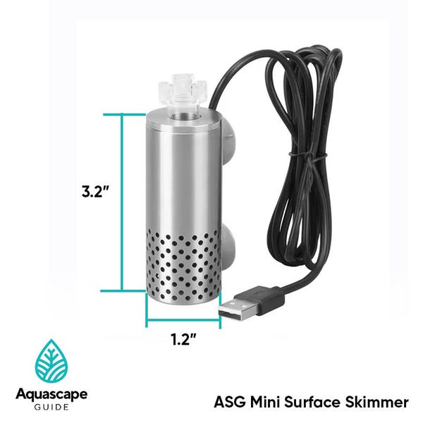 ASG Mini Stainless Steel (304) Surface Skimmer