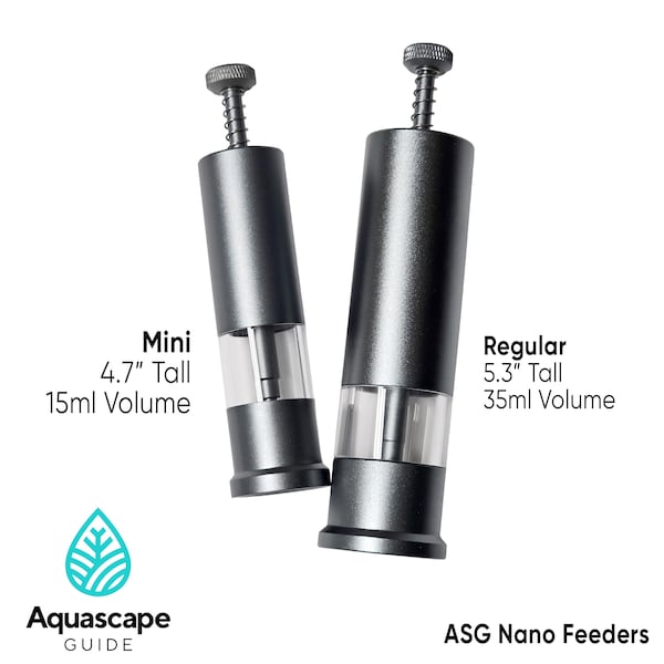 ASG Manual Fish Food Feeder | Precision Dispenser for Nano & Small Aquariums |