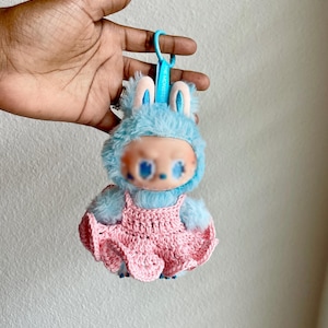 Crochet Bu Monster Dress Cotton The Monster Fit and Flare Handmade Outfit Clothes LoveNichelleHD